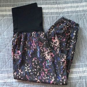 Lululemon high waisted patterned jogger